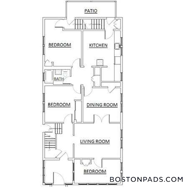 Boston - $3,100 /mo