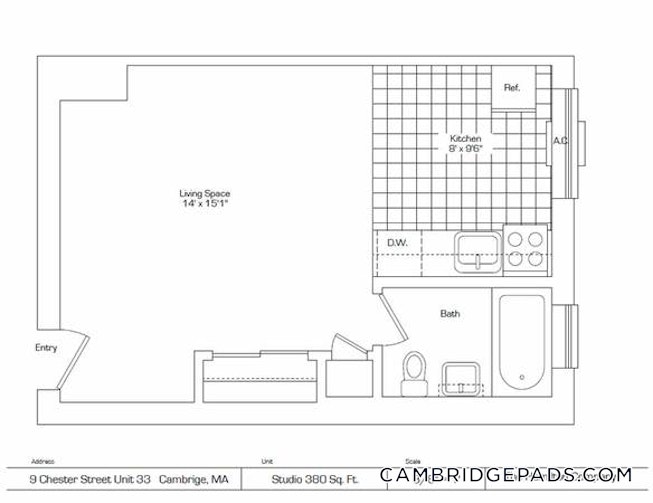 Cambridge - $2,250 /mo