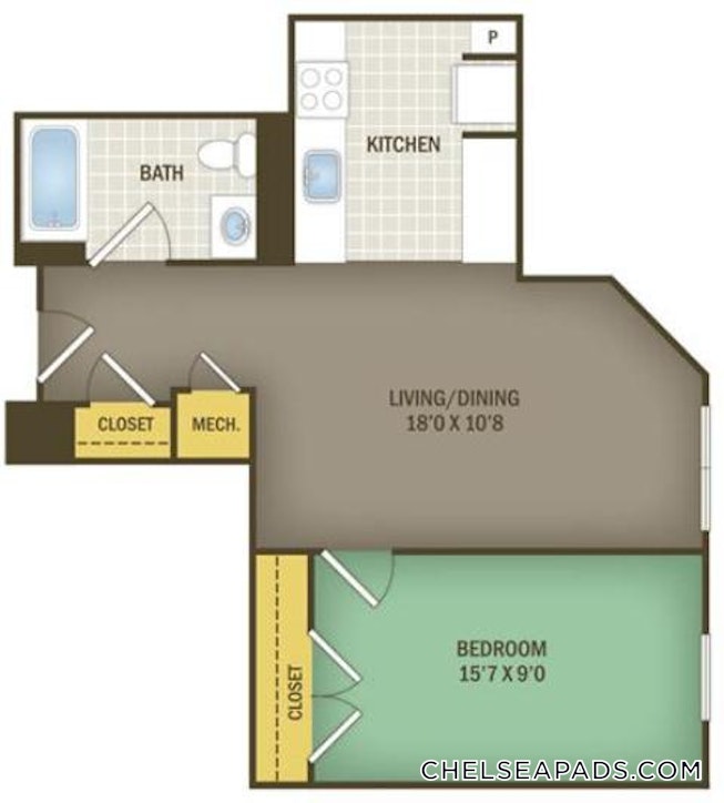 Chelsea - $2,115 /mo