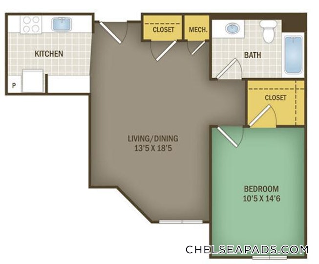 Chelsea - $2,115 /mo