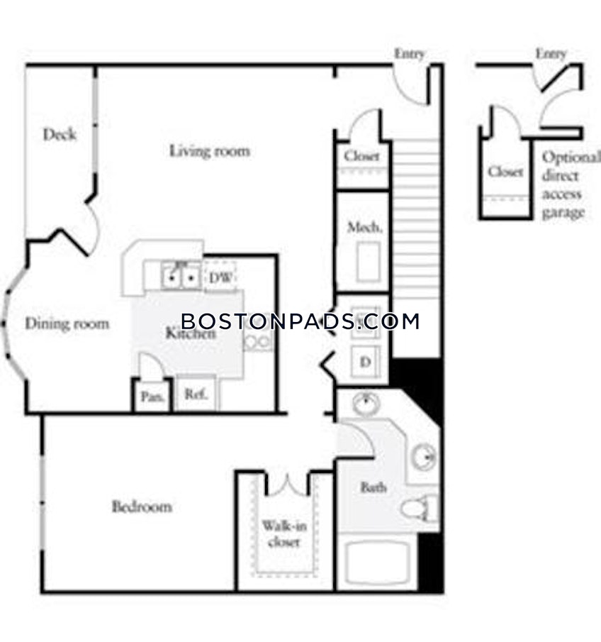 Waltham - $3,325 /month