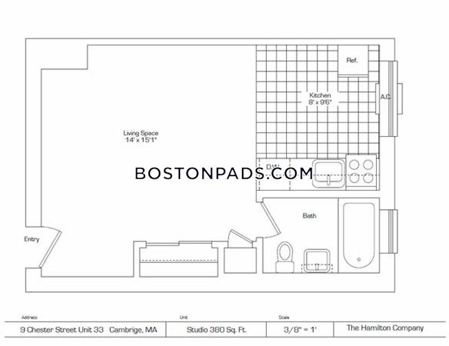 Cambridge - $2,200 /mo