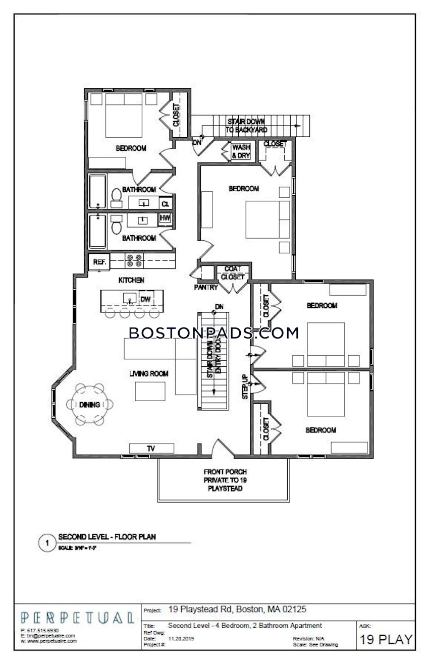 Boston - $6,500 /month