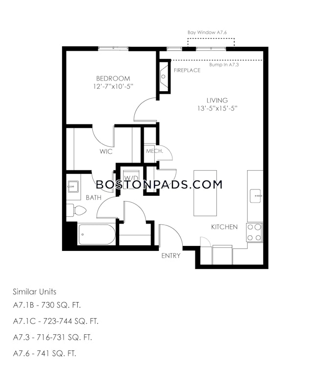 Cambridge - $2,860 /mo