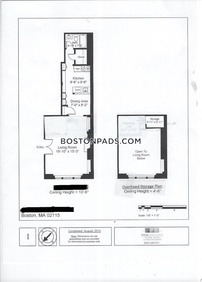 Boston - $3,200 /mo