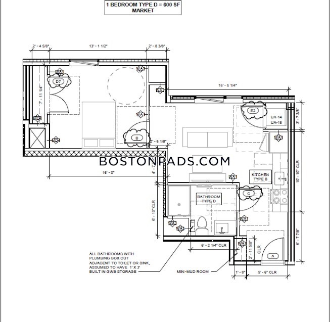 Boston - $3,388 /mo