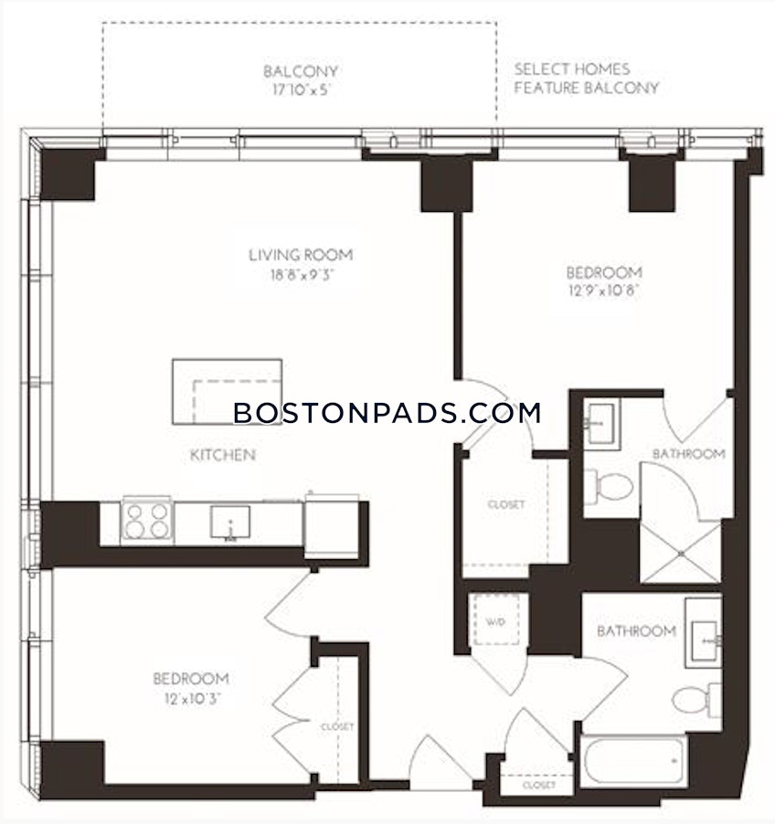 Boston - $4,776 /month