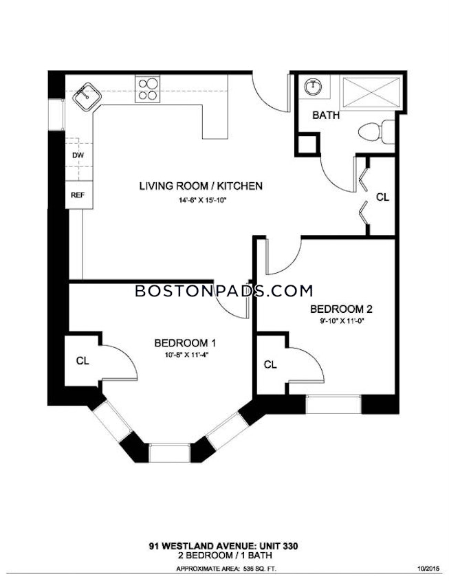 Boston - $3,450 /mo