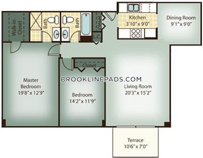 Brookline - $5,025 /mo