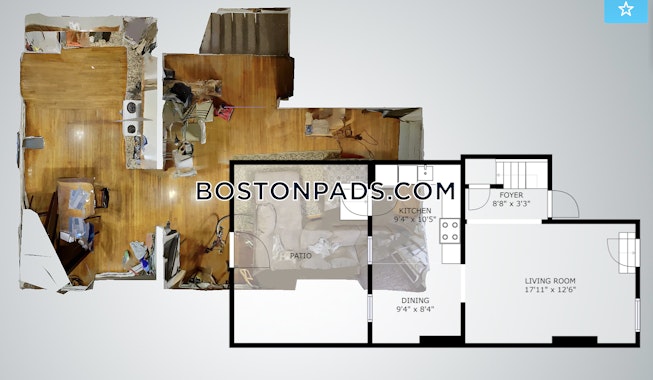 Boston - $3,300 /mo