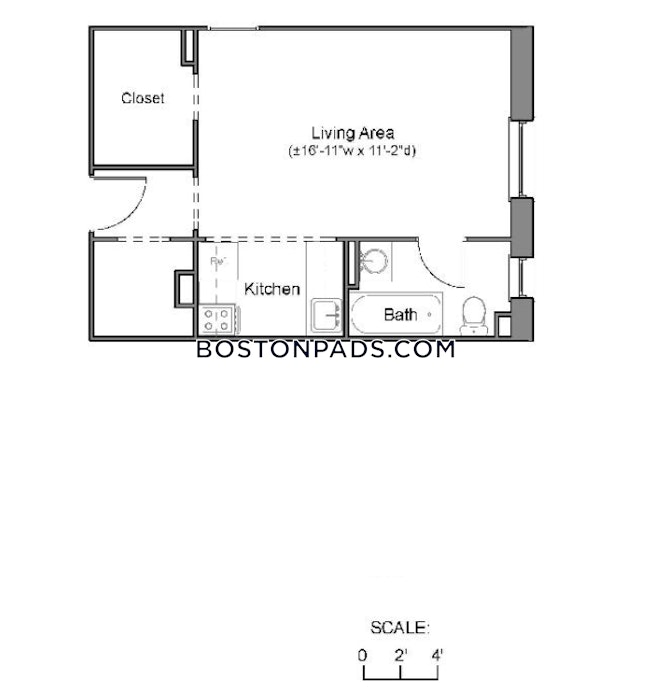 Boston - $2,600 /mo