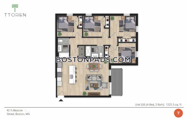 Boston - $5,500 /mo