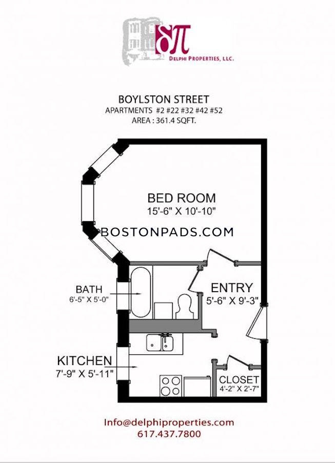 Boston - $1,700 /mo