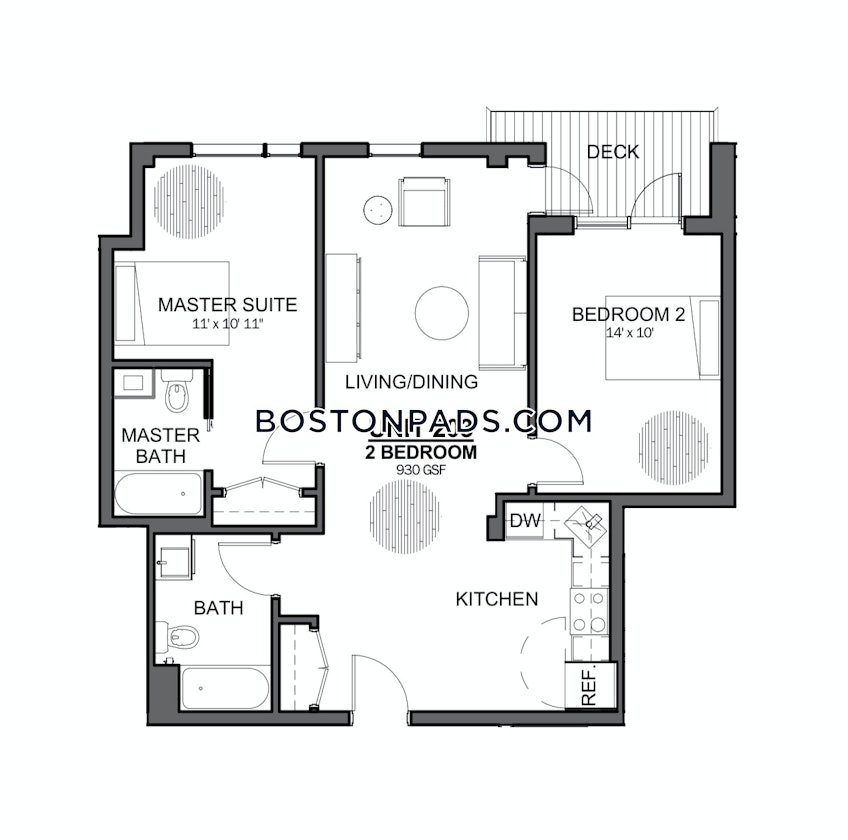 Boston - $2,800 /month