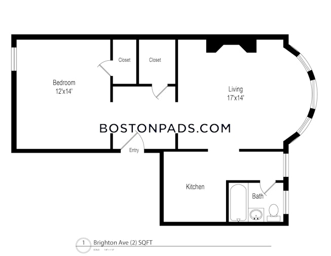 Boston - $2,400 /mo