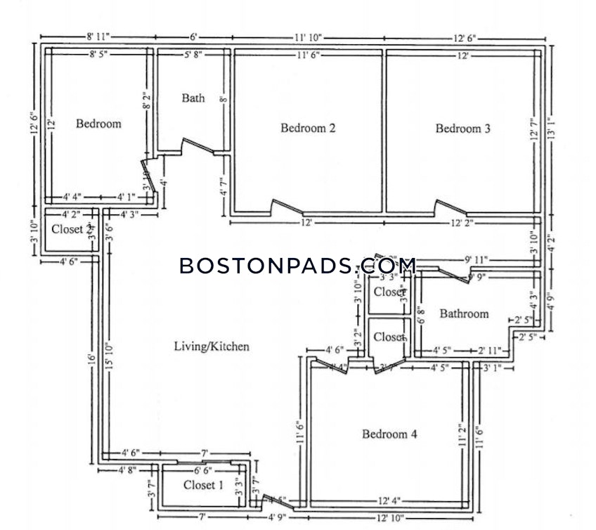 Boston - $5,200 /month