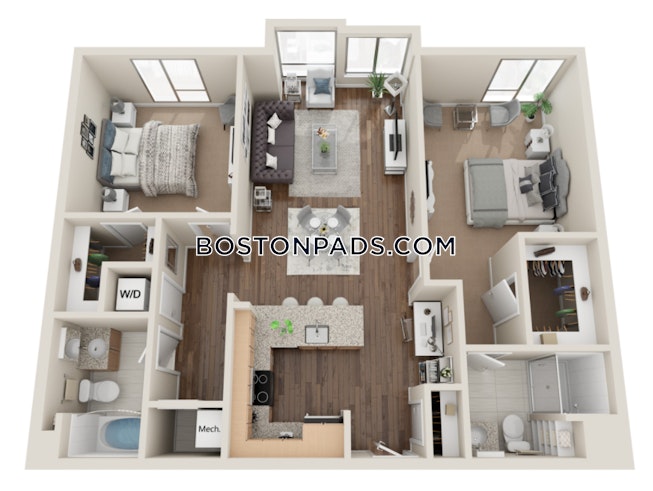 Boston - $4,263 /mo