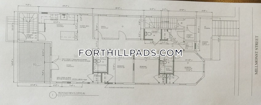 BOSTON - FORT HILL - 4 Beds, 2.5 Baths - Image 3