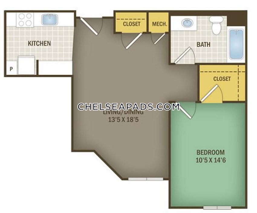 CHELSEA - 1 Bed, 1 Bath - Image 13