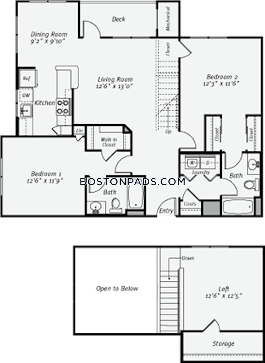 WOBURN - 2 Beds, 2 Baths - Image 2