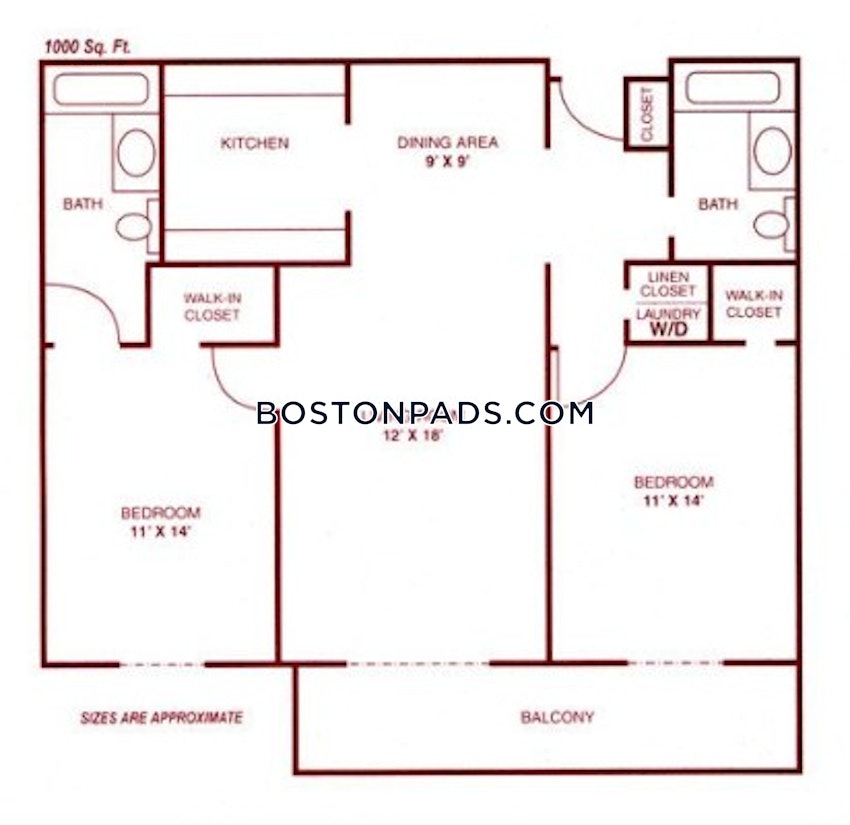 WOBURN - 2 Beds, 1 Bath - Image 17