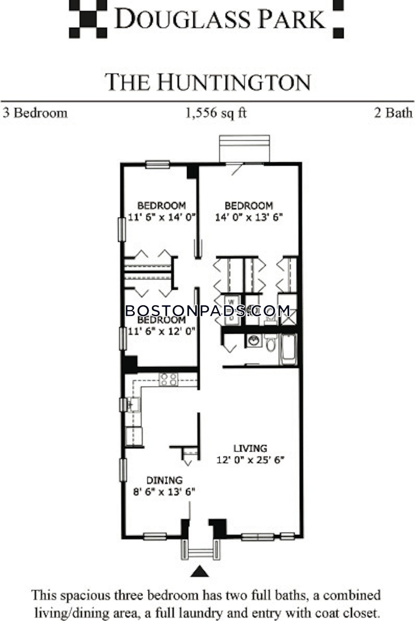 BOSTON - NORTHEASTERN/SYMPHONY - 3 Beds, 2 Baths - Image 6