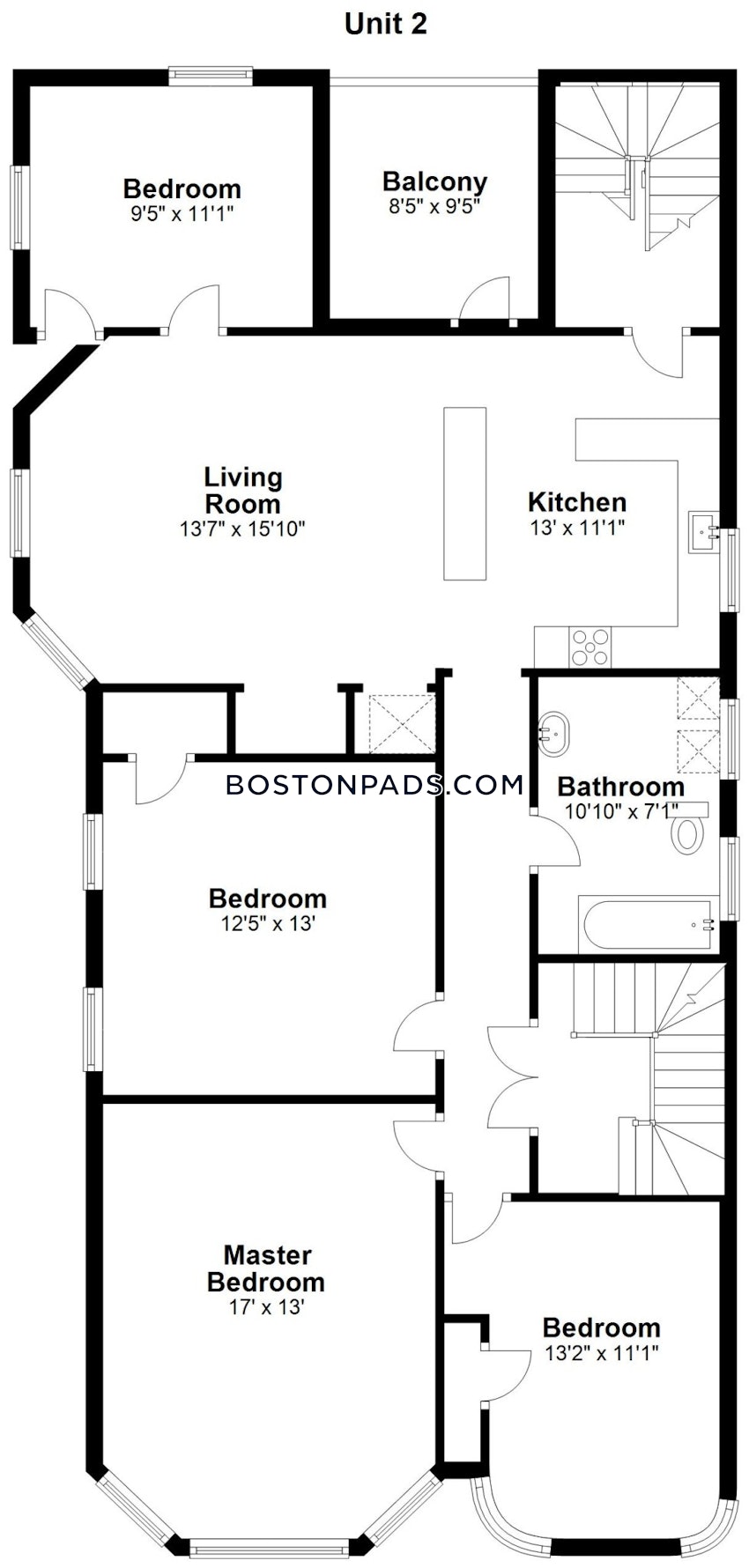 BOSTON - MISSION HILL - 4 Beds, 1 Bath - Image 11