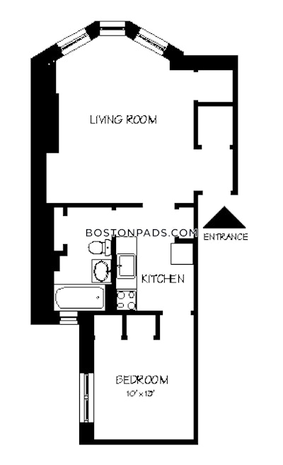 Northeastern/symphony 1 Bed 1 Bath Boston - $2,800 No Fee