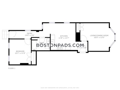 Allston 2 Bed 1 Bath Boston Boston - $2,700 No Fee
