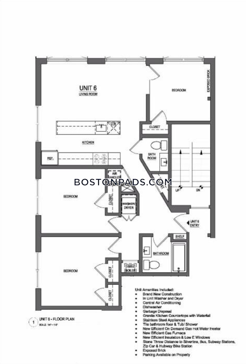 BOSTON - SOUTH END - 3 Beds, 1.5 Baths - Image 7