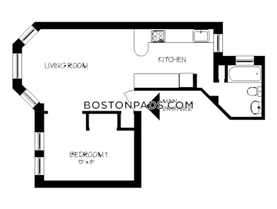 Northeastern/symphony 1 Bed 1 Bath Boston Boston - $3,200 No Fee