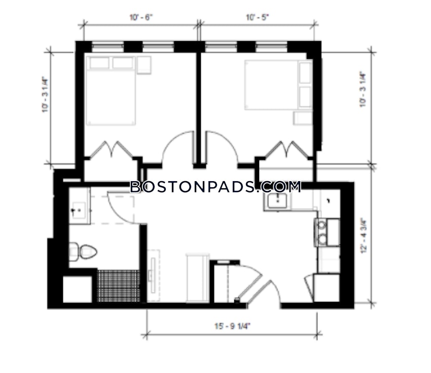 BOSTON - NORTHEASTERN/SYMPHONY - 2 Beds, 1 Bath - Image 6