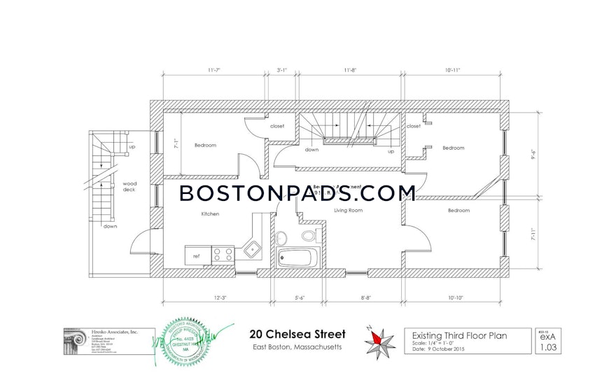 BOSTON - EAST BOSTON - MAVERICK - 3 Beds, 1 Bath - Image 10