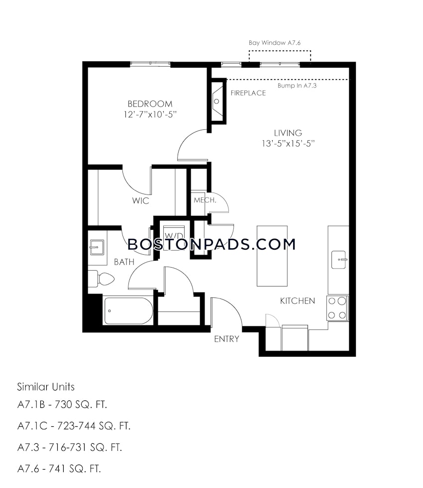 CAMBRIDGE - ALEWIFE - 1 Bed, 1 Bath - Image 8