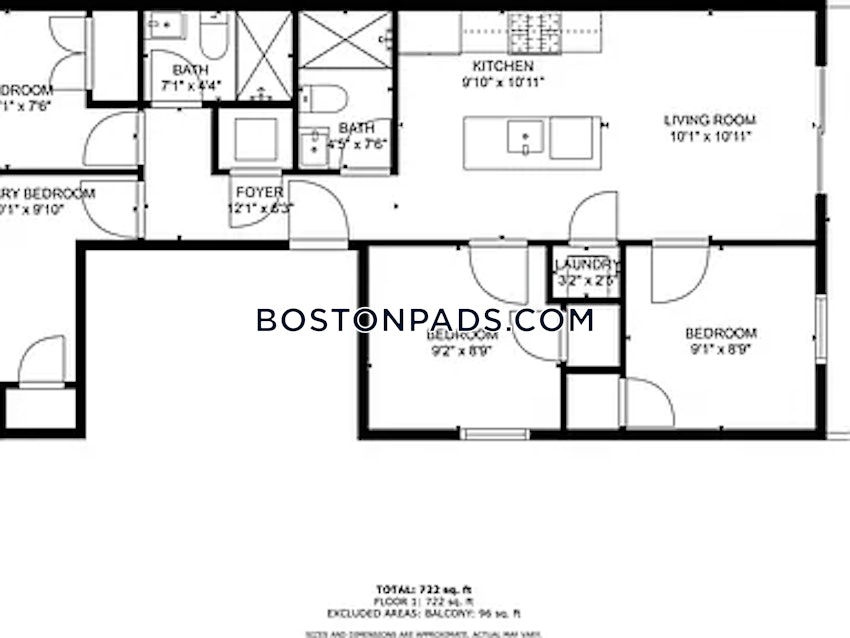 BOSTON - SOUTH BOSTON - WEST SIDE - 4 Beds, 2 Baths - Image 10