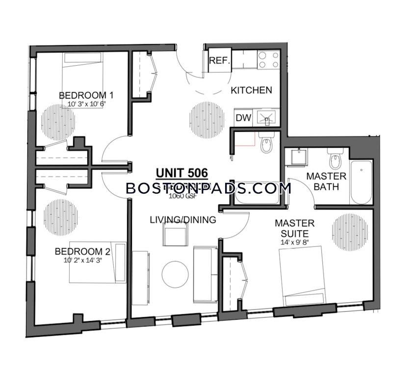 BOSTON - MISSION HILL - 3 Beds, 2 Baths - Image 1