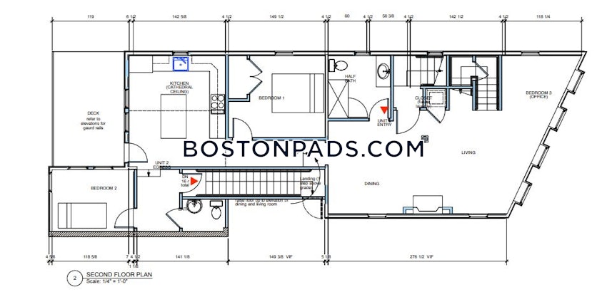 CAMBRIDGE - KENDALL SQUARE - 3 Beds, 2.5 Baths - Image 10