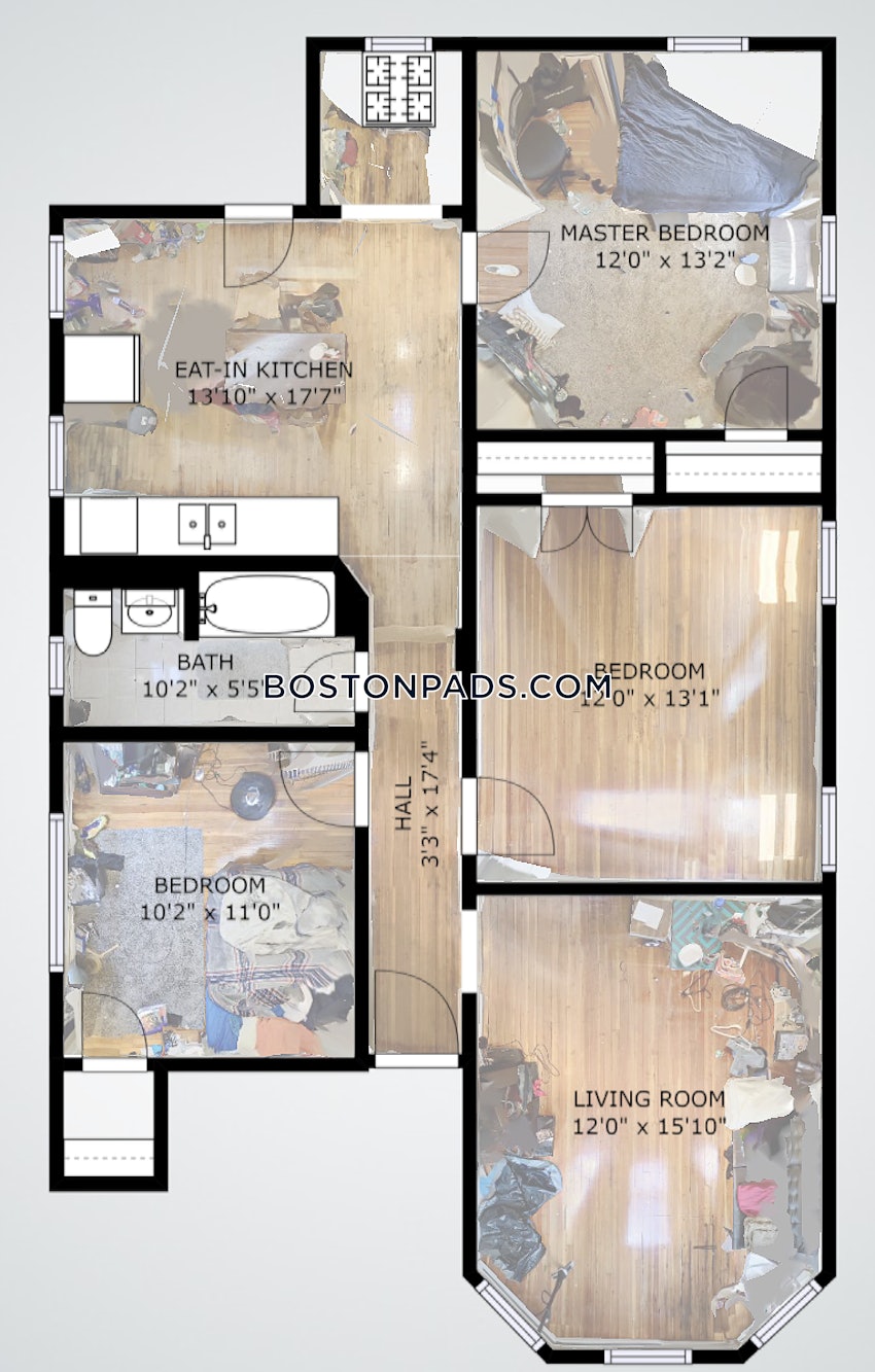 BOSTON - JAMAICA PLAIN - JACKSON SQUARE - 3 Beds, 1 Bath - Image 18