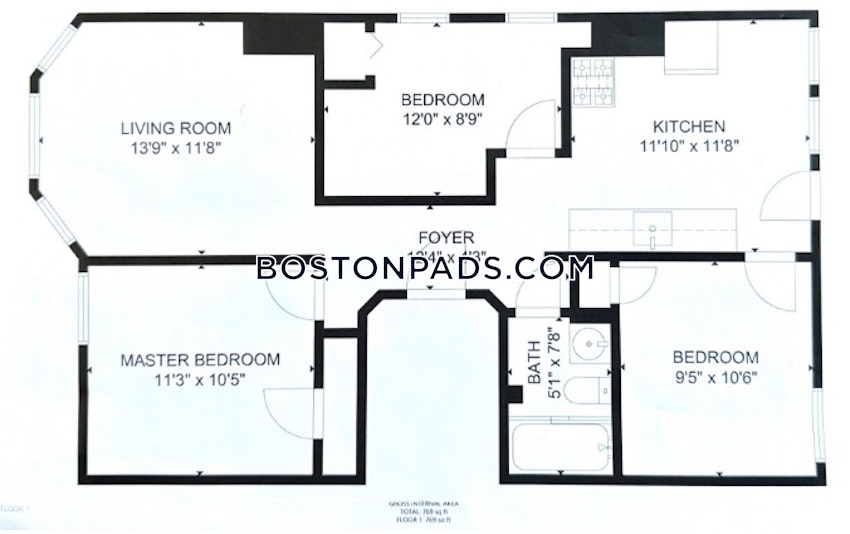 BOSTON - DORCHESTER/SOUTH BOSTON BORDER - 2 Beds, 1 Bath - Image 8