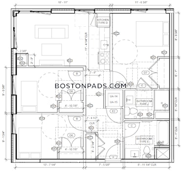 Boston - 3 Beds, 1 Baths