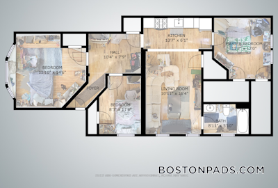 Roxbury 3 Beds 1 Bath Boston - $3,600