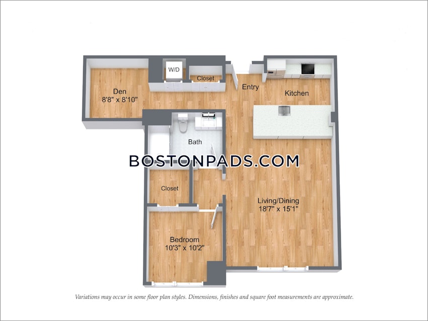 BROOKLINE - CHESTNUT HILL - 1 Bed, 1 Bath - Image 6