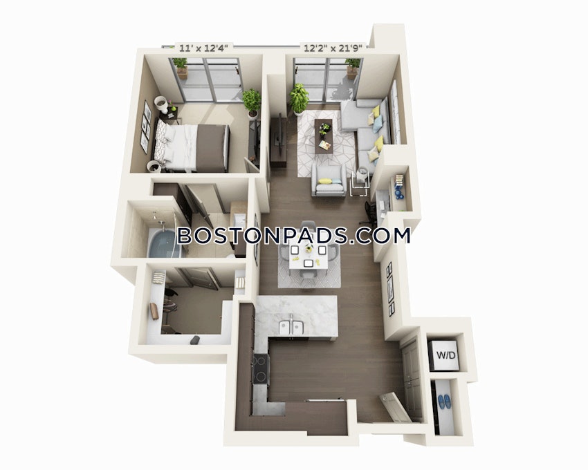 BOSTON - SEAPORT/WATERFRONT - 1 Bed, 1 Bath - Image 36