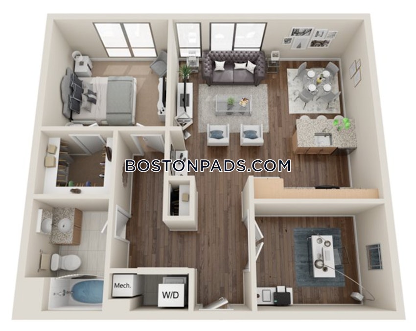 BOSTON - SOUTH BOSTON - SEAPORT - 1 Bed, 1 Bath - Image 1