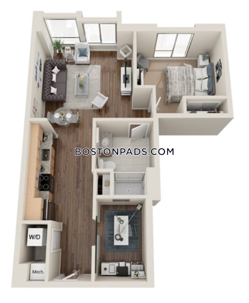 BOSTON - SOUTH BOSTON - SEAPORT - 1 Bed, 1 Bath - Image 3