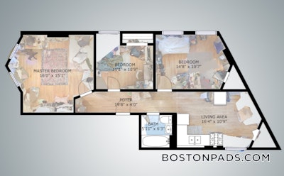 Northeastern/symphony 2 Bed 1 Bath BOSTON Boston - $4,000