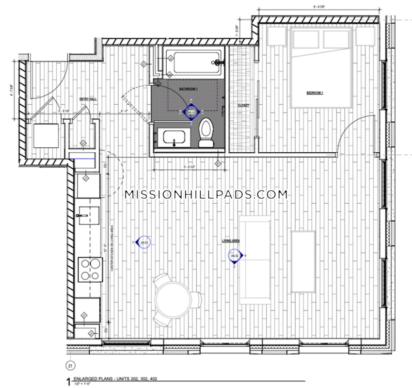 BOSTON - MISSION HILL - 1 Bed, 1 Bath - Image 1