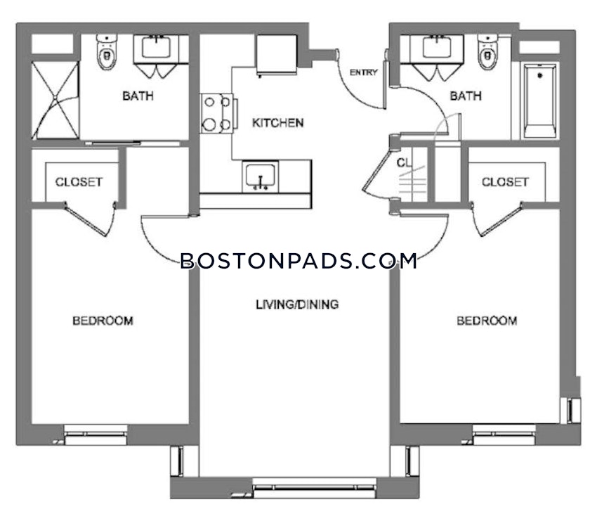 BOSTON - SOUTH END - 2 Beds, 2 Baths - Image 16