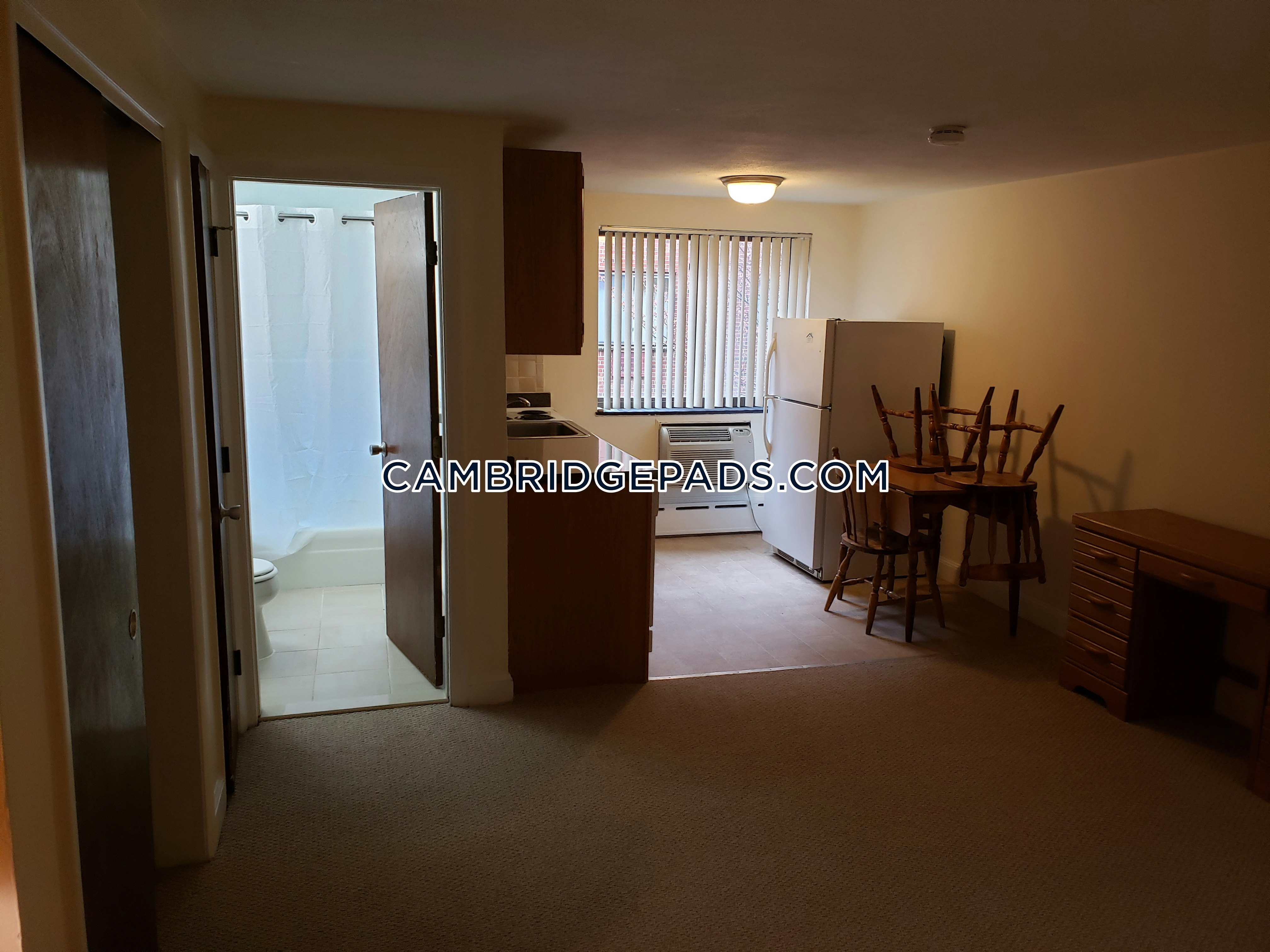 Cambridge Apartment for rent Studio 1 Bath Davis Square 2,200