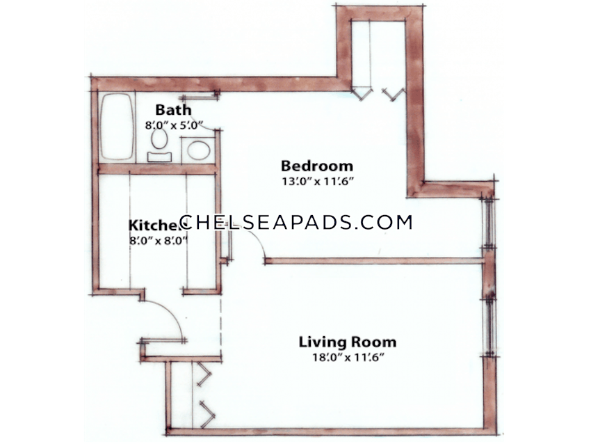 CHELSEA - 1 Bed, 1 Bath - Image 5